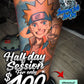 Half Day Tattoo Appointments