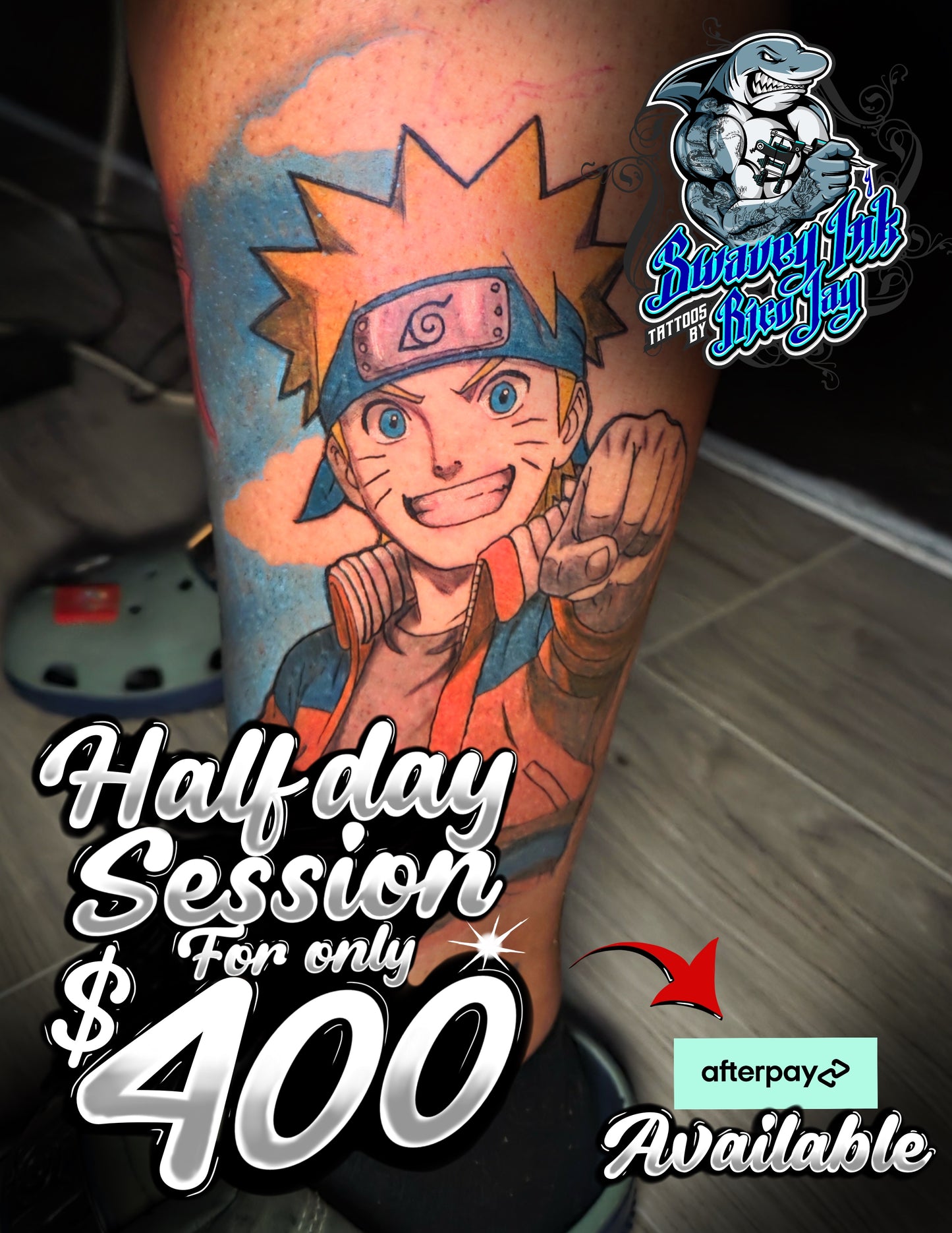 Half Day Tattoo Appointments